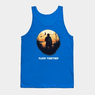 Flock Together- Bird Watching Tank Top